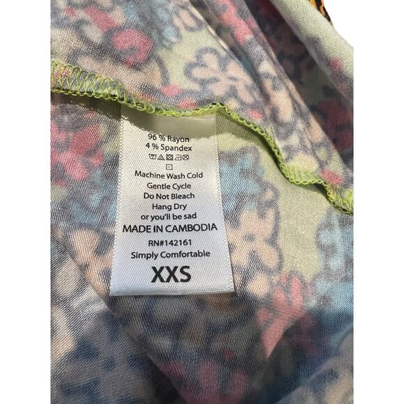 LuLaRoe Irma Women's Multicolor Long Top - Picture 6 of 6